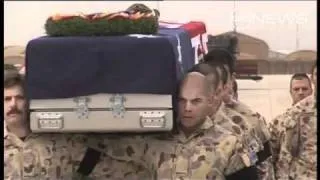 Soldier's Body Returns Home