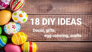 18 DIY IDEAS for EASTER