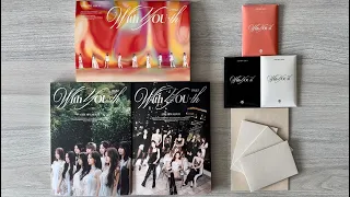 Unboxing TWICE 트와이스 13th mini Album "With YOU-th" (All Standard Versions)