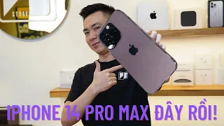 Trên tay iPhone 14 Pro Max màu tím mới nhất: Đã đẹp lại còn không tăng giá, MUA!!!!