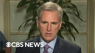 McCarthy on possibly losing speakership over deal to avert shutdown: "So be it"