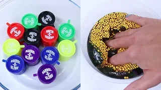 MIXING ALL MY STORE BOUGHT SLIME! Making Dried Floam Crust Jiggly Slime | Satisfying Slime