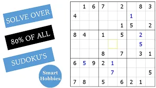 How to Solve Medium Sudoku Puzzles: Sudoku Intermediate Tutorial #1