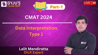 CMAT 2024 | DATA INTERPRETATION | Type 1