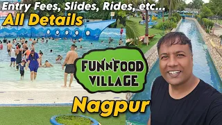 Fun n Food Village, Nagpur | Entry Fees, Slides, Rides, etc. ALL DETAILS | VLOG 005 @Vickramaditya