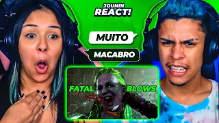 MORTAL KOMBAT 11 ULTIMATE - TODOS OS FATAL BLOWS (INCLUINDO DLCs) | [React em Casal] 🔥