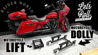 IT'S TOO EASY!!! Let's Roll Motorcycle Dolly and Lift Combo