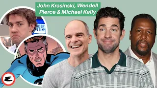 John Krasinski & the Cast of Jack Ryan on Season 3, Office Pranks & Marvel | In or Out | Esquire