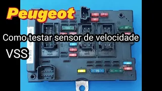 Peugeot 206/ 207, como testar sensor de velocidade (KM/H)