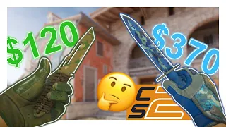 CS2 budget knife and glove combos?