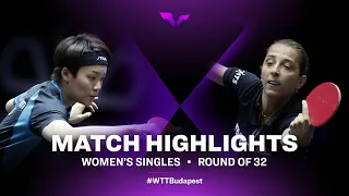 Doo Hoi Kem vs Elizabera Samara | WS | WTT Champions European Summer Series 2022 (R32)