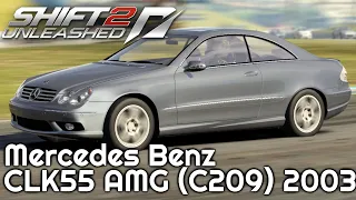 Mercedes Benz CLK55 AMG (C209) 2003 - Oschersleben B [NFS/Need for Speed: Shift 2 | Gameplay]