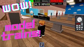 Epic Model Train Adventures: Conductor's Chaos | ROBLOX Train Game