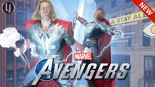 Marvel's Avengers |  Thor MCU "The Avengers Outfit" - Freeroam Gameplay Showcase