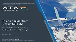 Taking A Glider from Design to Flight