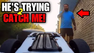 Crazy Guy Calls Police on RC Cars Little Motor