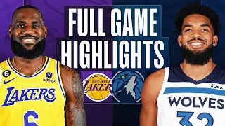 Los Angeles Lakers vs. Minnesota Timberwolves | FULL GAME HIGHLIGHTS | March 31, 2023 | NBA Season