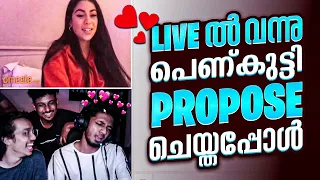 ഇവൾ ഇത് എന്ത് ഭവിച്ചാ😂 | A GIRL PROPOSED ME IN LIVE STREAM😍 | FREEFIRE MALAYALAM | #hipstergaming