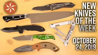 New Knives for the Week of October 24th 2019 Just In at KnifeCenter.com