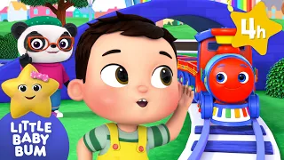 FOUR HOURS of Baby Songs | Wheels On The Train & More | Little Baby Bum Nursery Rhymes | Baby TV