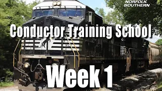 Norfolk Southern Conductor Training Week 1