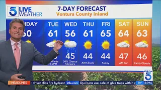 Midweek storm will bring more rain to Southern California