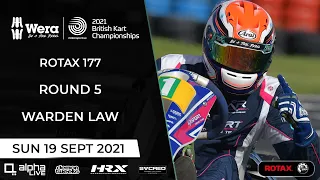 Wera Tools British Kart Championships - Round 5 - Warden Law - Rotax 177