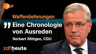 Röttgen empört über deutsche Waffenpolitik | Markus Lanz vom 31. Mai 2022