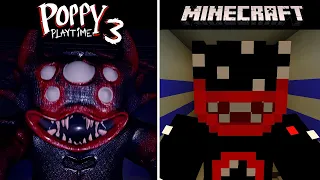 Killy Willy Jumpscare | | Poppy Playtime VS Minecraft: Chapter 3 Gameplay