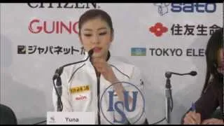 ISU Worlds 2013: Ladies SP Press Conference Highlights