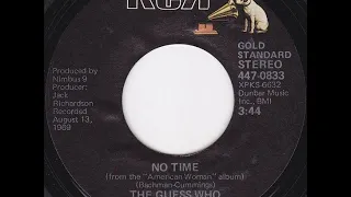 The Guess Who - No Time (RCA 45 RPM Single)