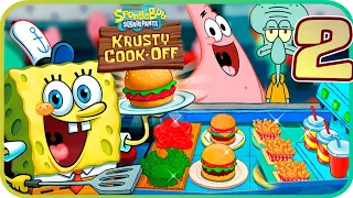 SpongeBob: Krusty Cook-Off Walkthrough - Krusty Krab Full Part 2 (PC, Switch)