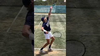 EMIL RUUSUVORI Serve in Slow-Motion @ Mallorca 2022 💥 #Shorts #Tennis