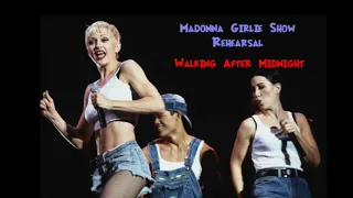 Madonna - RARE Girlie Show Rehearsals "Walking After Midnight"