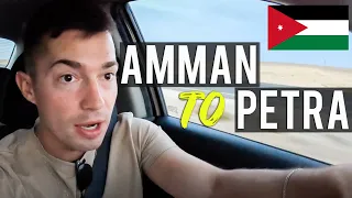 Foreigner drives from AMMAN TO PETRA 🇯🇴أجنبي يقود من عمان إلى البتراء