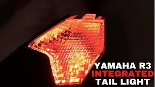 Yamaha R3 Integrated Tail Light