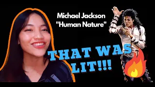 REACTING TO MICHAEL JACKSON'S PERFORMANCE OF "Human Nature" live at Wembley!