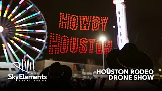 ICONIC Houston Rodeo 2024 Drone Shows!