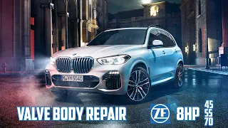 MAKTRANS: Valve body repair ZF 8HP45, 8HP55, 8HP70 (Audi, BMW)