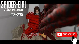 Spider Girl She Venom Making