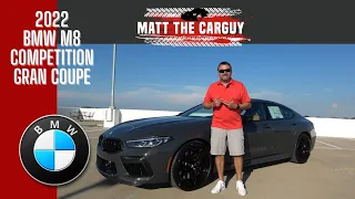 2022 BMW M8 Competition luxury coupe: Start Up, Exhaust, Test Drive and Review | Matt the car guy