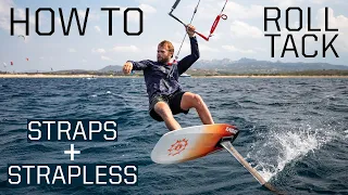 How To Roll Tack (Duck) Kite-Foil