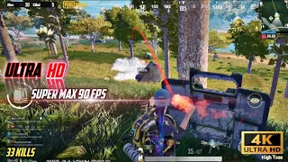 PUBG MOBILE 4K GAMEPLAY ULTRA HD 90 FPS ON ASUS ROG PHONE 5 / 5 FINGERS GAMEPLAY / MAX GRAPHICS
