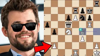 Magnus Carlsen's Stunning Qf4 Checkmate Setup!😱