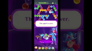 BUBBLE WITCH 3 SAGA LEVEL 2612 ~ ONE STAR BOOSTER, NO HATS