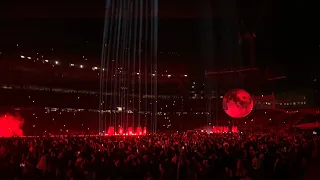 The Weeknd live @ Gillette Stadium, From After Hours Till Dawn Tour intro