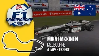 F1 Championship Season 2000 PS1: Melbourne - Mika Hakkinen (Expert)