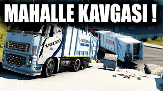 MODİFİYELİ ÇÖP KAMYONU !!! ÇÖPÇÜLER KRALI !!! ETS 2 MOD 1.45 KAVGA W/@oguzhankaplan @imdatTV