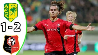 AEK Larnaca vs Rennes 1-2 Highlights | Europa League 2022