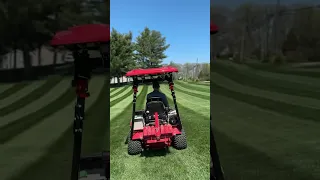 BOLD Lawn Stripes with an Aera-Vator